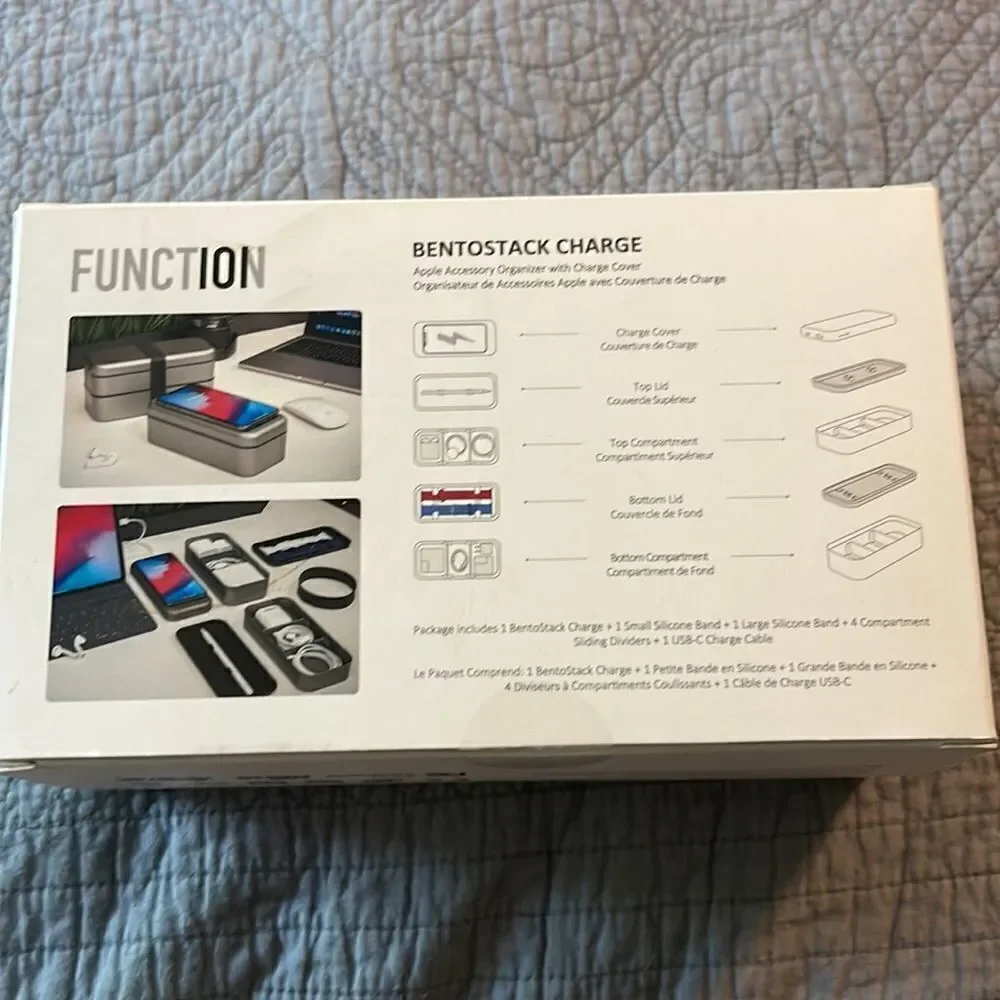 Function 1 Bentostack Charge Apple accessory organizer 5 levels